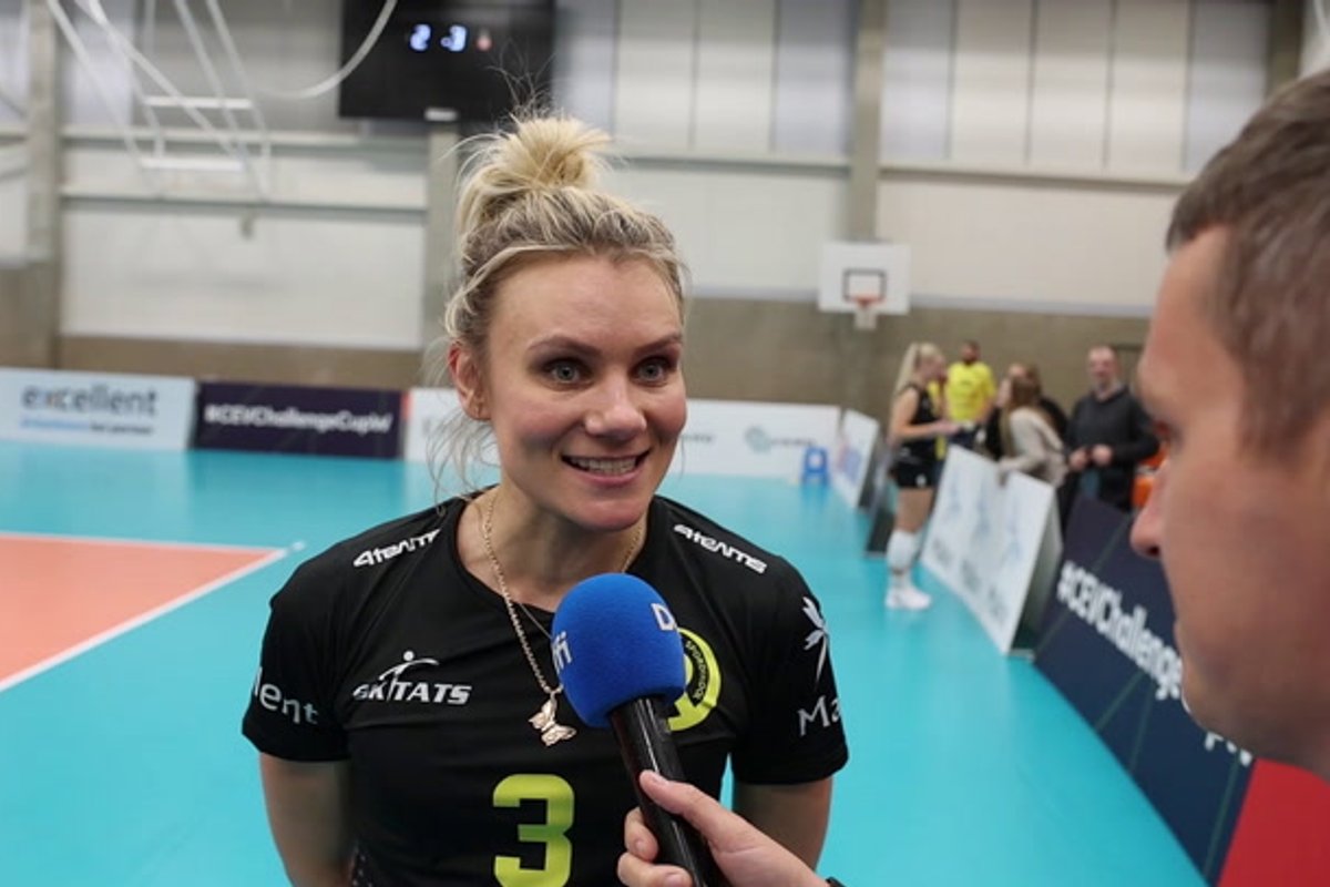 DELFI VIDEO | Julija Mõnnakmäe: Rae osalemine eurosarjas annab väikestele võrkpallitüdrukutele kindlasti motivatsiooni juurde