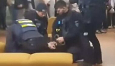 Narvas laamendas narkojoobes mees autode kallal ja tungis koolimajja