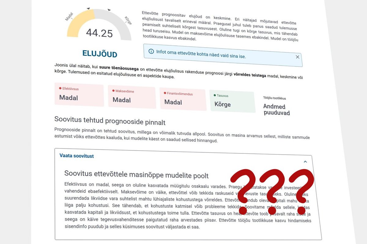 Kas riigi tasuta finantsjuht aitab väikeettevõtjal oma olukorrast aru saada