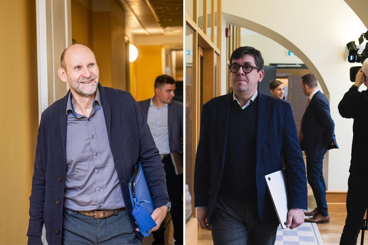Helir-Valdor Seeder ja Priit Sibul käisid Isamaa kriminaalasjas ütlusi andmas