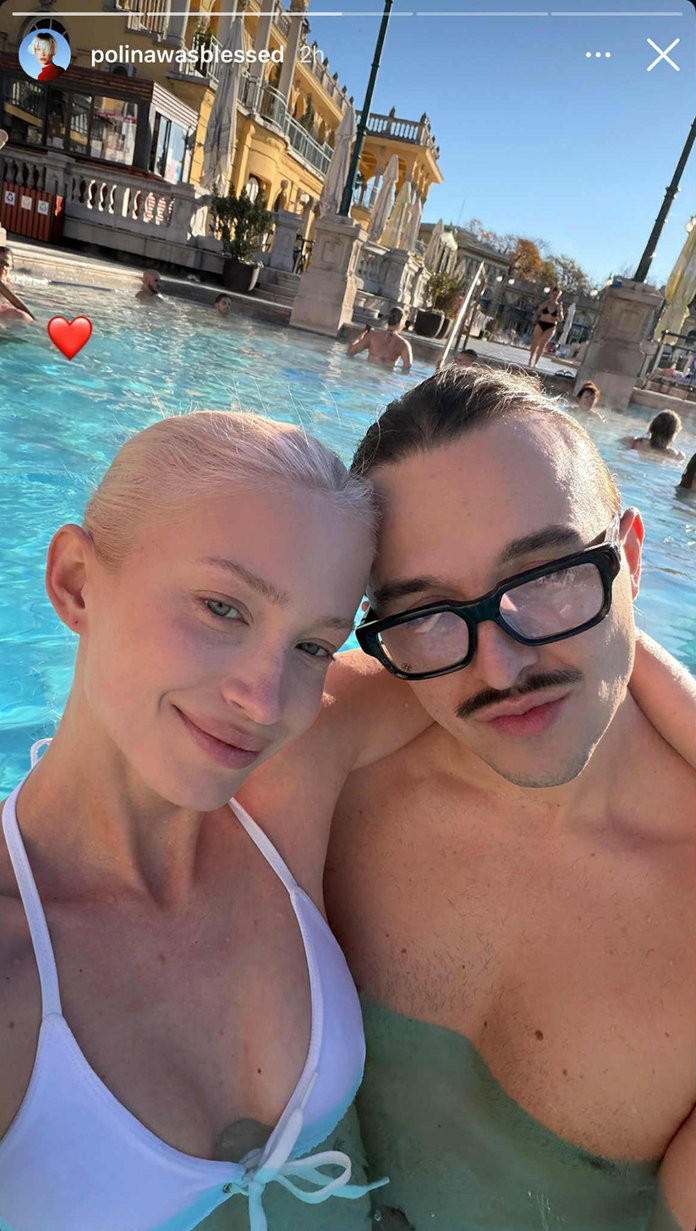 Polina Gribanova ja Tommy Cash Budapestis