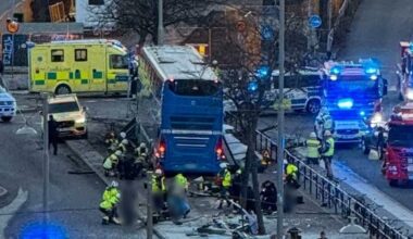 Stockholmi kesklinnas oli raske bussiõnnetus, mitmed hukkunud