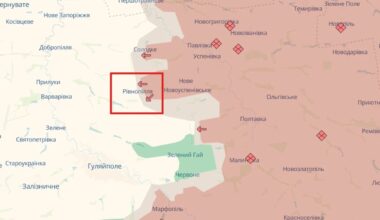 Ukraina väed taganesid Zaporižžja oblastis Rivnopillja asulast