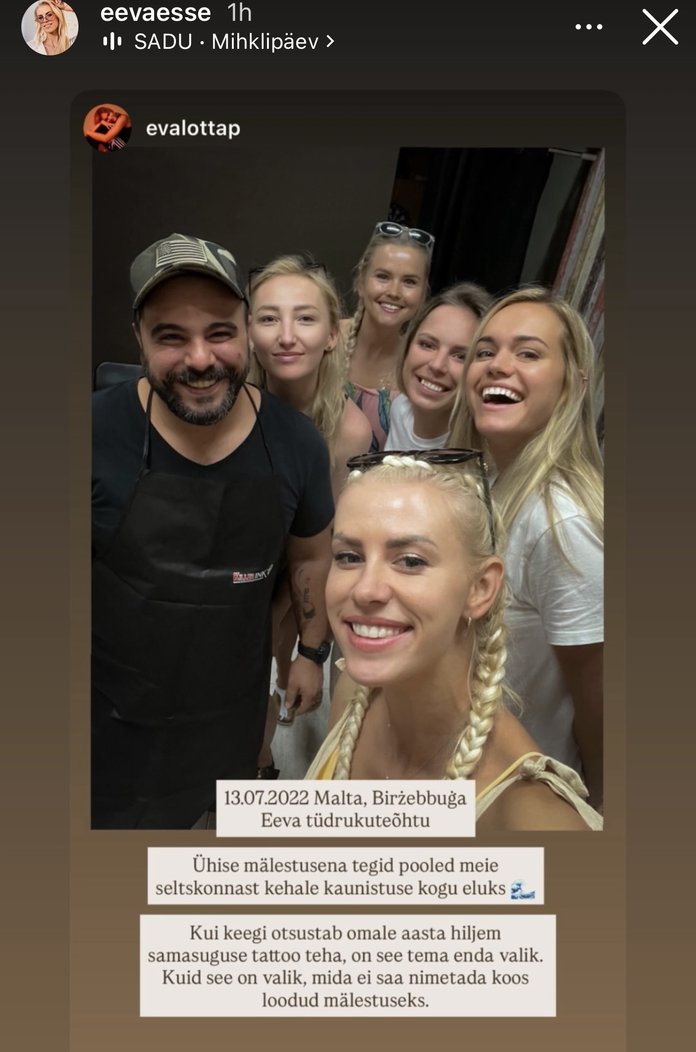 Eeva Esse-Sõõrumaa tüdrukuteõhtu