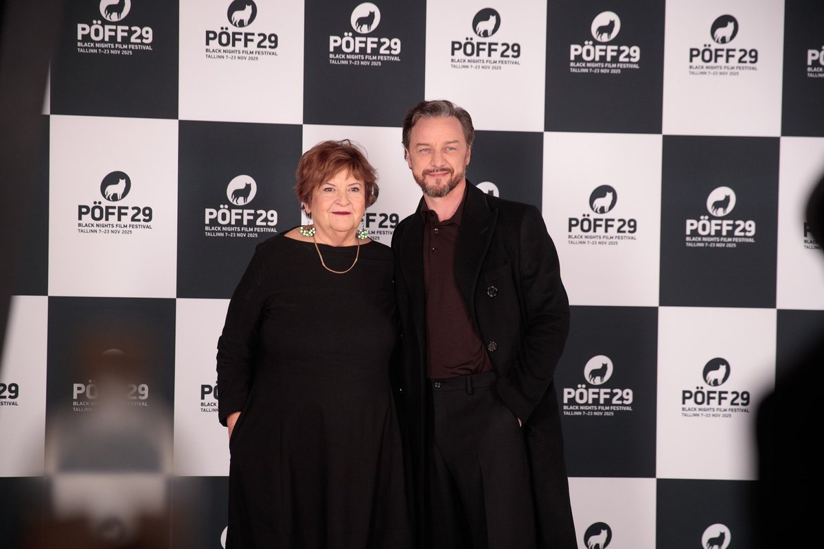 PÖFF29 MUST VAIP | Nagu maleruuduline Hollywood! James McAvoy PÖFFi mustal vaibal - Eesti Päevaleht