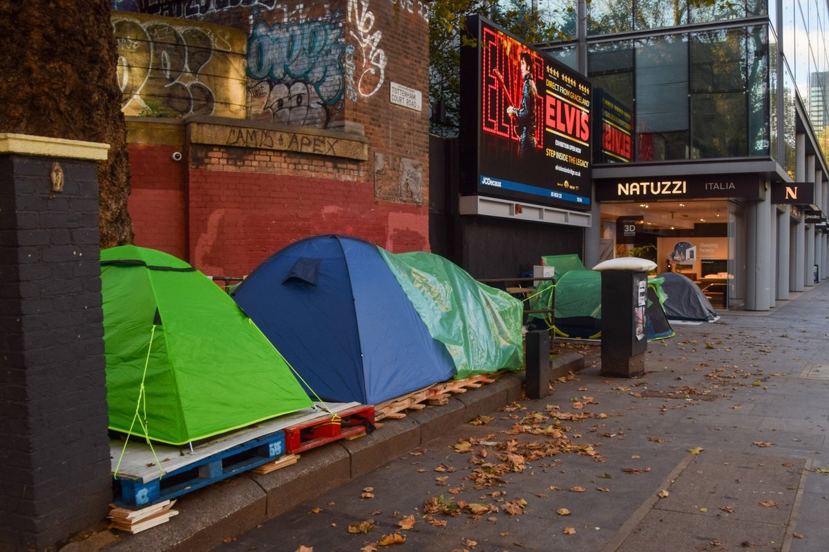 Suurbritannias on kodutute arv hüppeliselt suurenenud. Põhjuseks võib olla vangide ennetähtaegne vabastamine