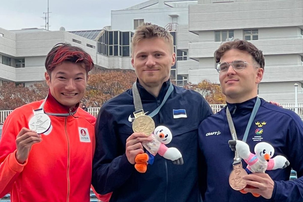 Tanel Visnap võitis kurtide olümpiamängudel juba teise kulla