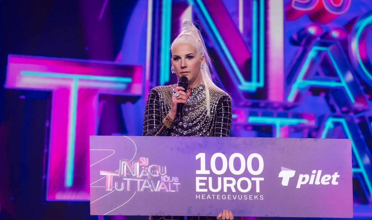 OOTAMATU VÕIT JA FINAALIPÄÄS Saara Nüganen on üks näosaate juubelihooaja finalistidest.