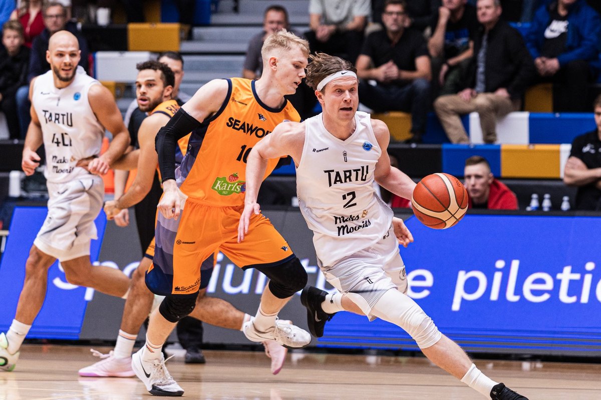 OTSE DELFI TV-s | Liidermeeskond Tartu Ülikool Maks & Moorits mängib kodupubliku ees Keila Coolbetiga - Delfi Sport