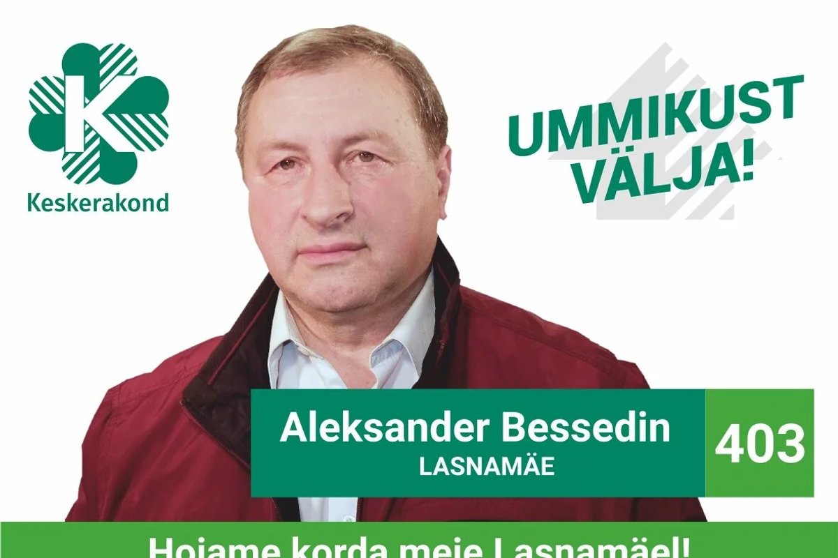 Õhtuleht: Oleg Bessedini koondatud isa palgati abilinnapea selja taga uuesti tööle