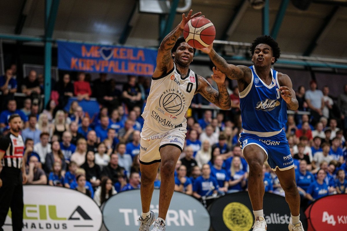 OTSE DELFI TV-s | Teise veerandi võitnud Keila KK kaotas avapoolaja Riia VEF-le 16 punktiga