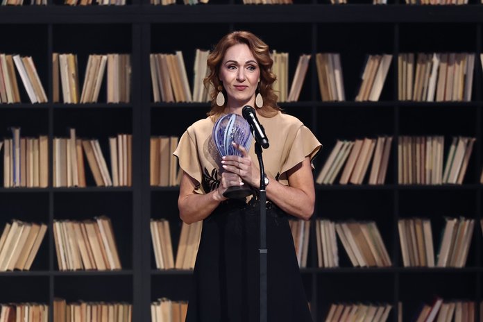 Elamus Spa esindaja auhinnaga.