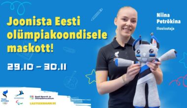 Algas joonistusvõistlus Eesti olümpiakoondise maskoti leidmiseks