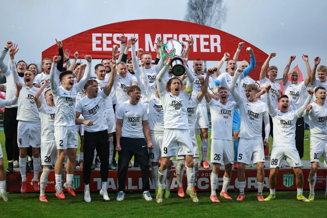 Flora sai pingetega hakkama ja krooniti meistriks, hoopis Levadia andis survele järele