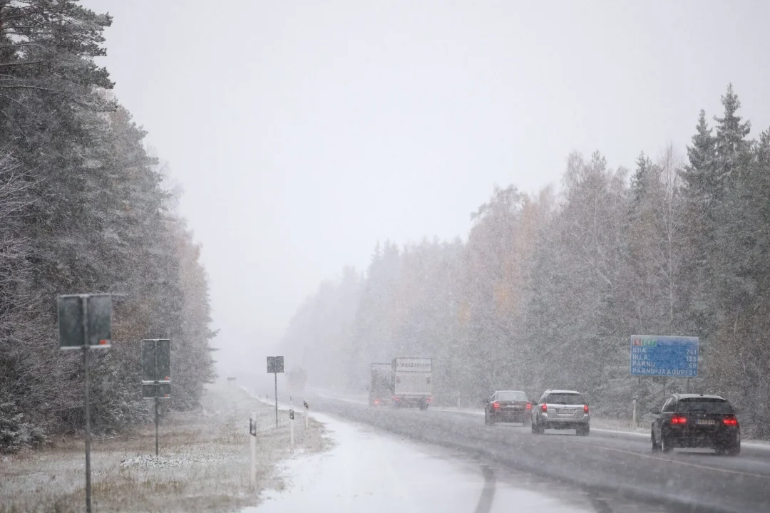 ETTEVAATUST! Teeolud muutuvad talvisemaks - Õhtuleht