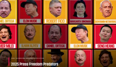 Piirideta Reporterid: Fico, Musk ja Milei pälvisid “pressivabaduse kiskja” tiitli