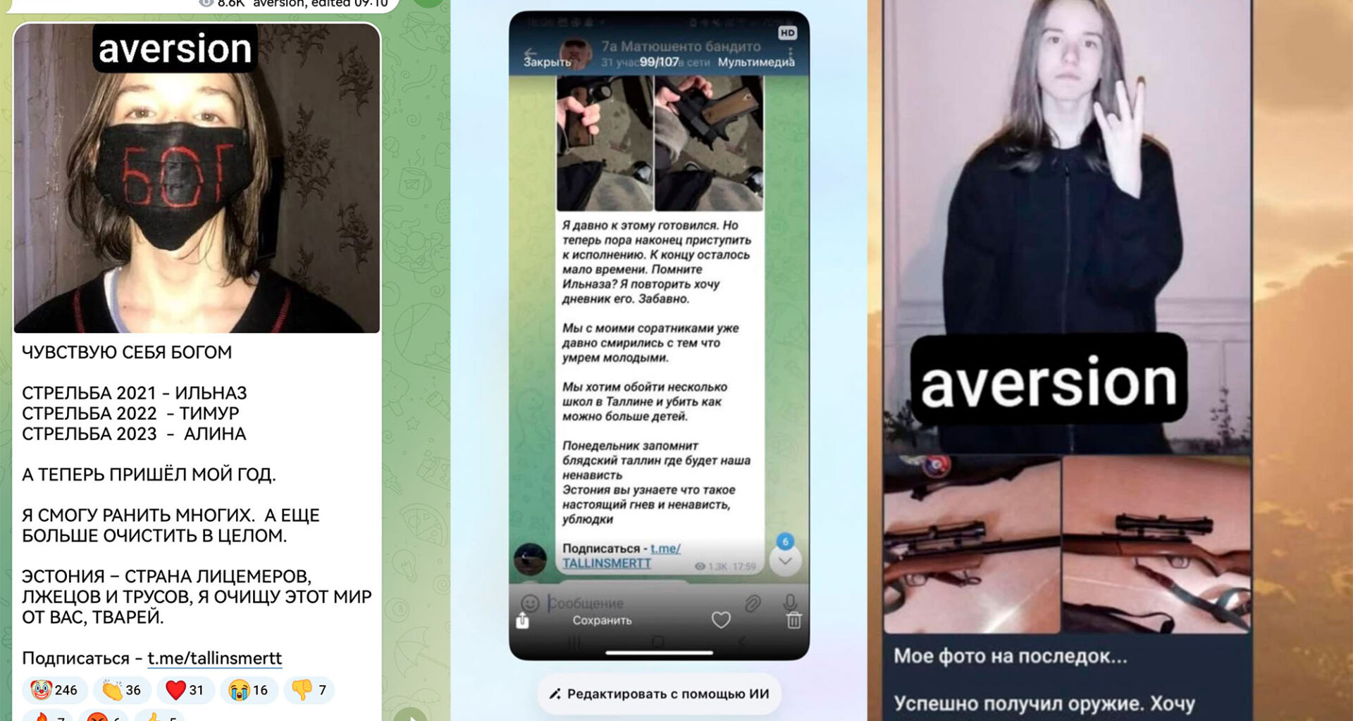 miks koolidele saadetud ähvarduskirjad vanemates ärevust tekitasid ning kas on põhjust karta?