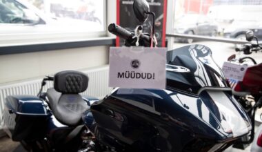 Tsiklite müügitrend pööras kasvule