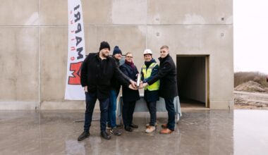 Galerii: Saaremaa biogaasijaamale pandi nurgakivi