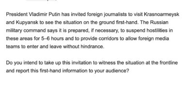 Saksa rindereporter andis teada, et Vene pool kutsus teda Ukraina rindelinna