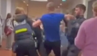 HÄIRIV VIDEO | Narkojoobes mees tungis tänaval autodesse ja kooli. Ema väikelapsega: „Ta hakkas karjuma ja kätega vehkima.“ - Õhtuleht