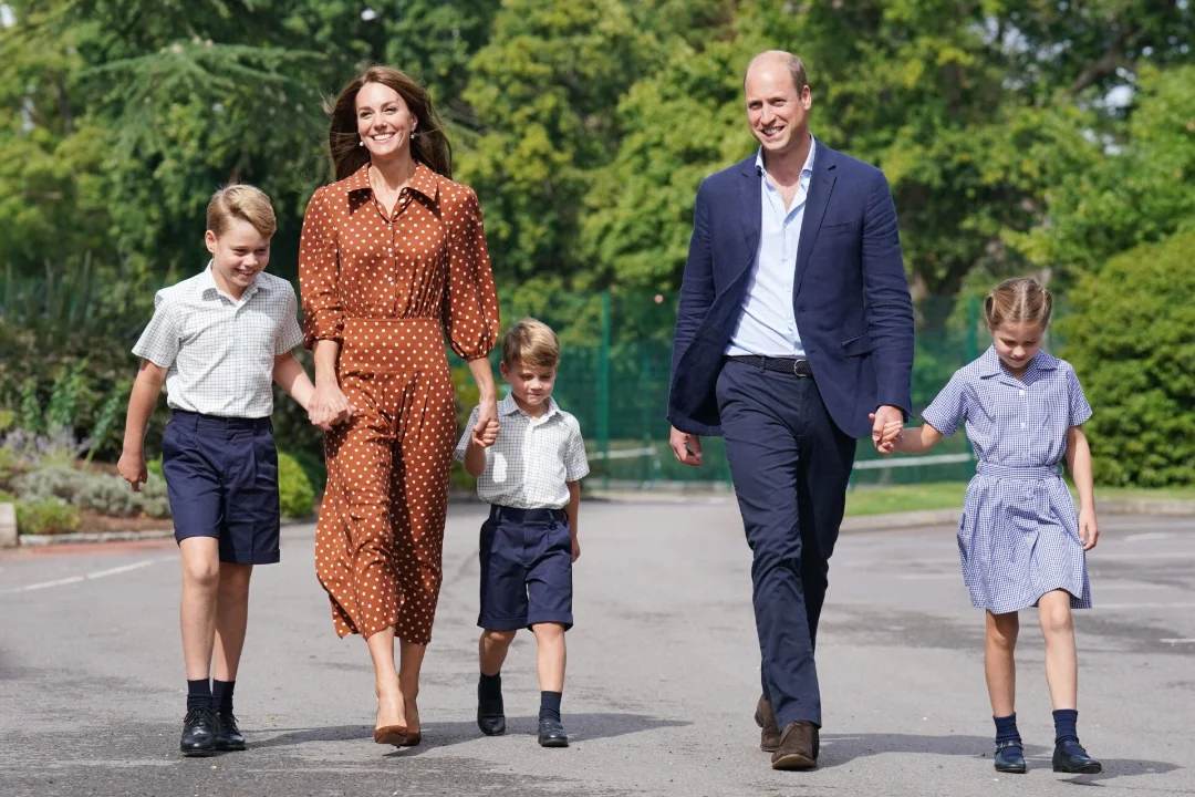 prints William ja Kate kolisid koos lastega uude koju