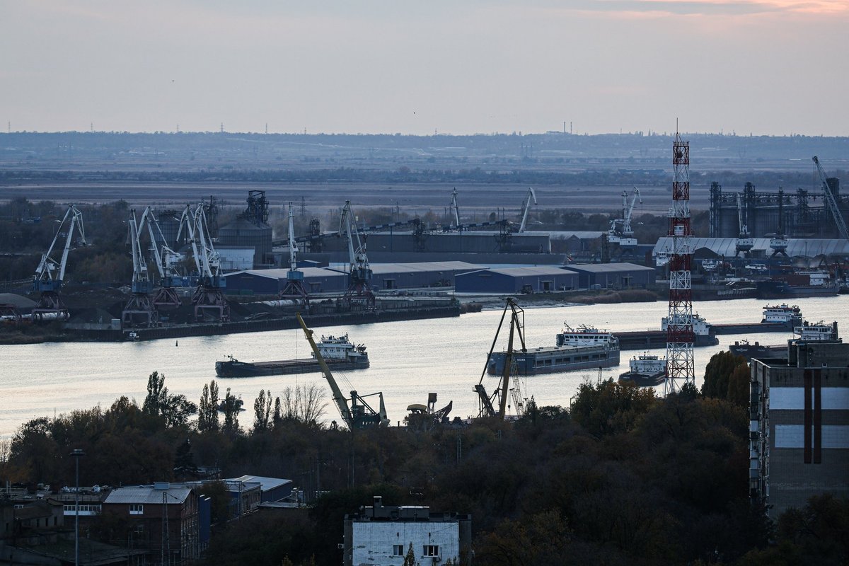 Venemaal Rostovis süttis droonirünnaku järel tanker