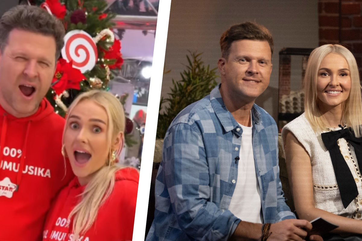 KLÕPS | Koos nii peol kui ka reklaamis! Grete Kuld ja Jürgen Pärnsalu reageerivad suhtekõlakatele läbi huumori