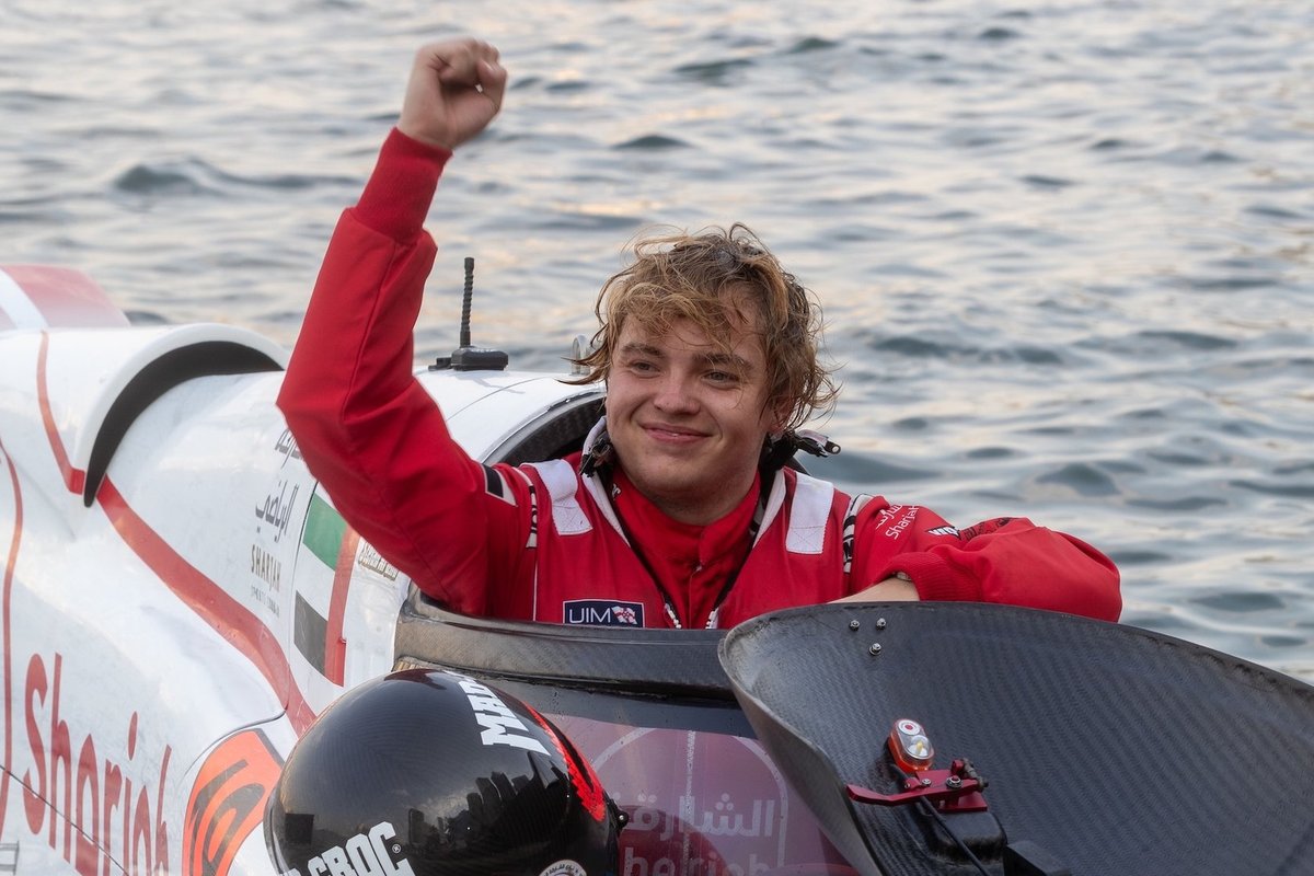 Stefan Arand võitis esimese eestlase ja noorima sportlasena veemoto F1-etapi