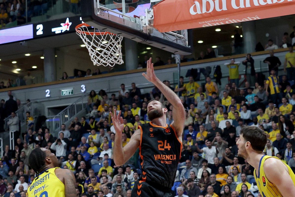 Maccabi peatas viis mängu järjest võitnud Valencia, Euroliigas visati miljoneis punkt