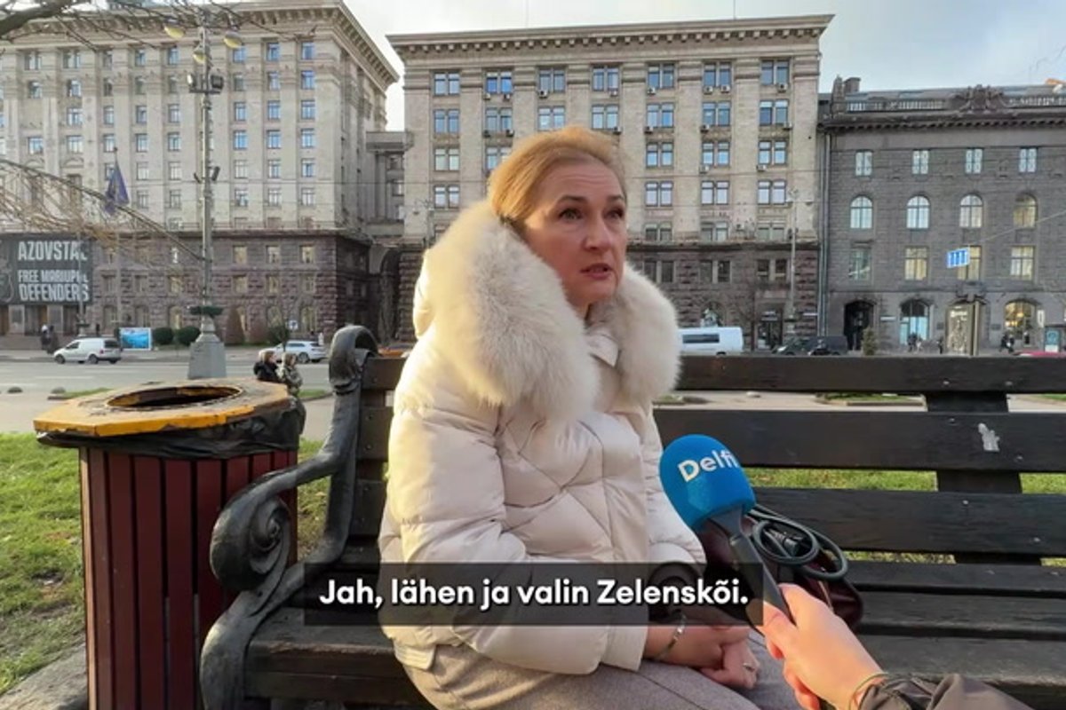 DELFI UKRAINAS | „Koolmekohal hobuseid ei vahetata.“ Kiievi elanikud jagavad mõtteid valimistest