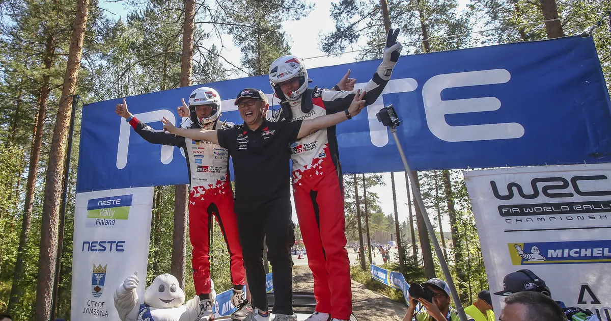 Toyota suur direktor saatis tiitlivõidu kära keskel Ott Tänakule tänusõnumi