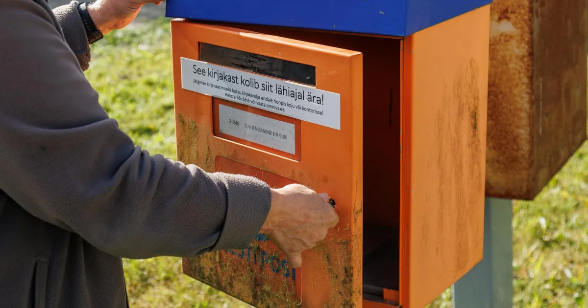 PAKIAUTOMAATIDE PEALETULEK ⟩ Omniva kaotab järjekordsed postkontorid ja kirjakastid