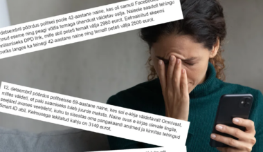 KELMID TÖÖHOOS ⟩ Novembris petsid kelmid pärnumaalastelt välja juba üle poole miljoni euro