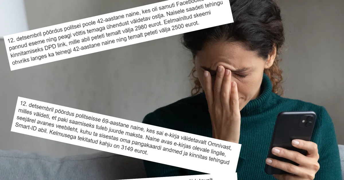 KELMID TÖÖHOOS ⟩ Novembris petsid kelmid pärnumaalastelt välja juba üle poole miljoni euro