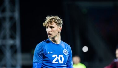 Bogdan Va&scaron;t&scaron;uk naasis Kuveiti. Foto: Brit Maria Tael (arhiiv)