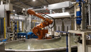 Eesti tööstust lükkab tagant robotite kasutamine