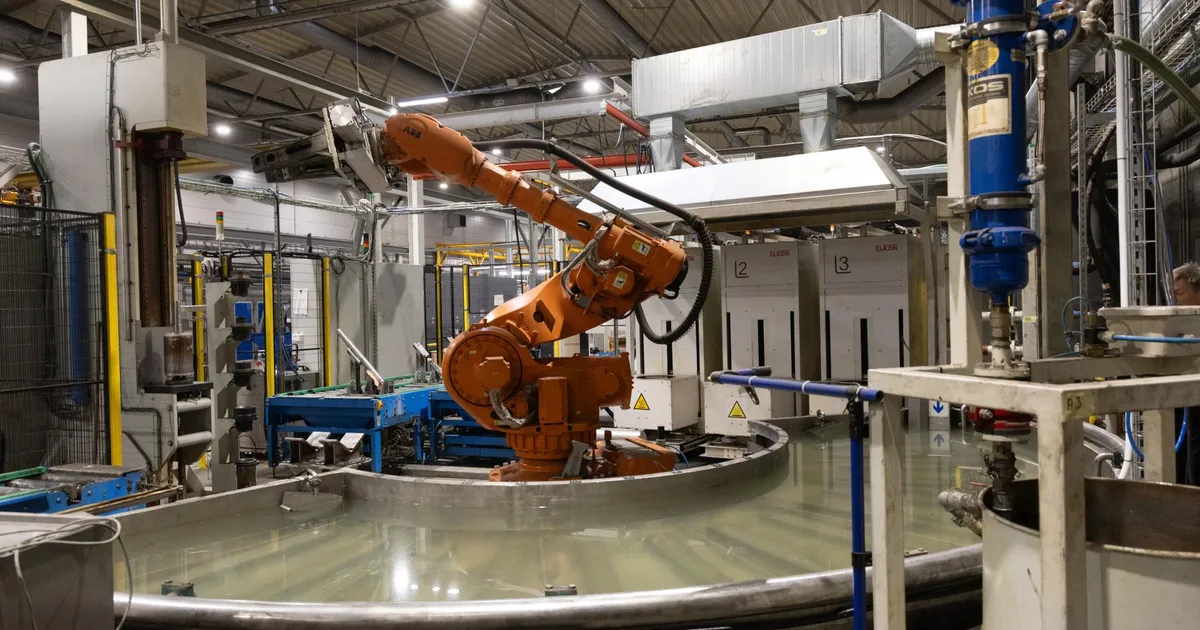 Eesti tööstust lükkab tagant robotite kasutamine