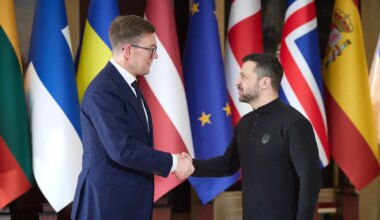 Peaminister Michal vestles Zelenskõiga. Tema sõnul näitab edasine, kas agressor nõustub USA survel rahuplaaniga