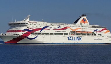 Tallinki laeval ronis reisija korstna kaudu masinaruumi