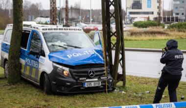 PILT ⟩ Politseinik sõitis tööautoga teelt välja