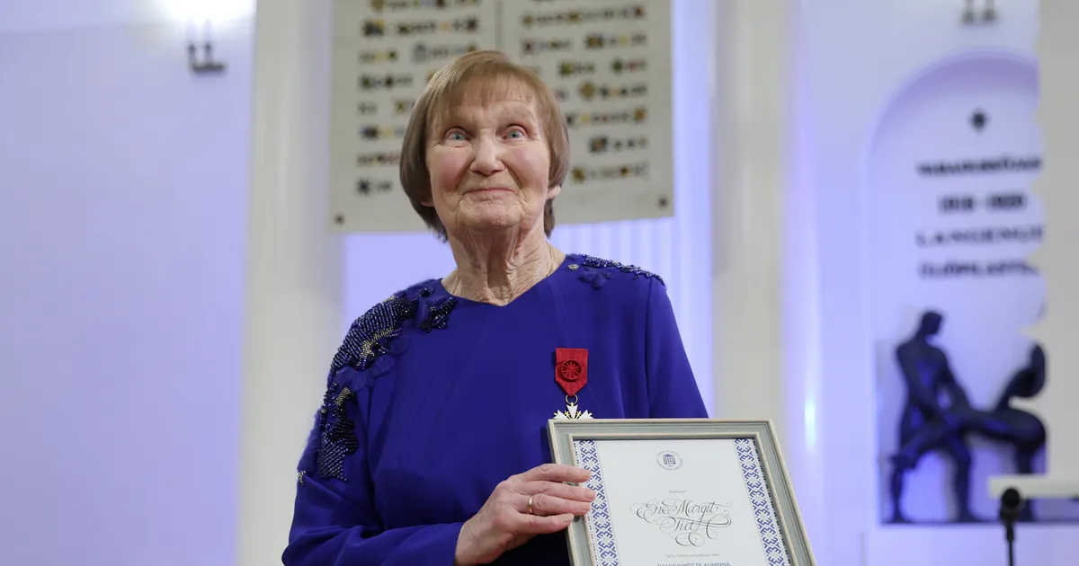 GALERII ⟩ Rahvusmõtte auhinna pälvis emeriitprofessor Ene-Margit Tiit