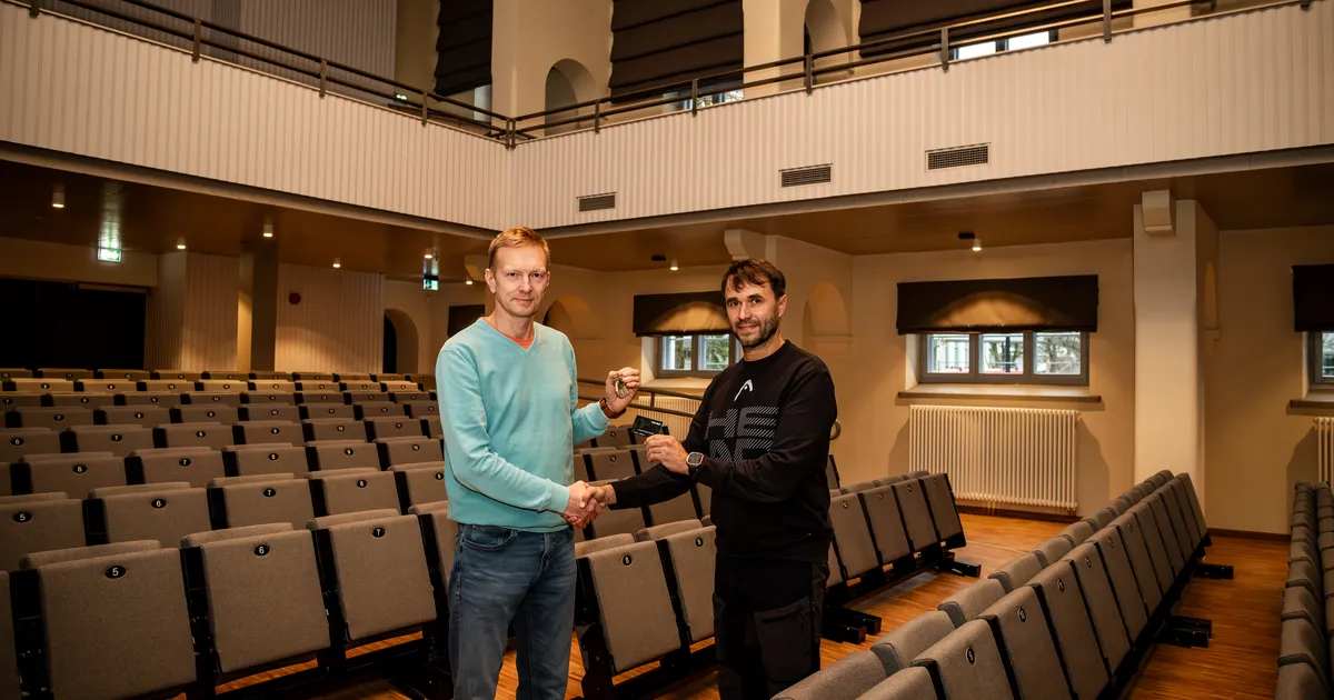 Ehitajad andsid Ukuaru muusikamaja linnale üle