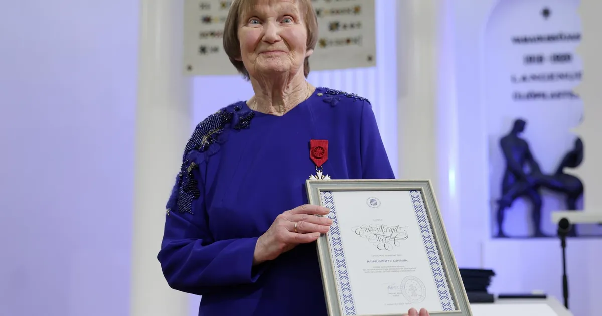 Rahvusmõtte auhinna pälvis emeriitprofessor Ene-Margit Tiit
