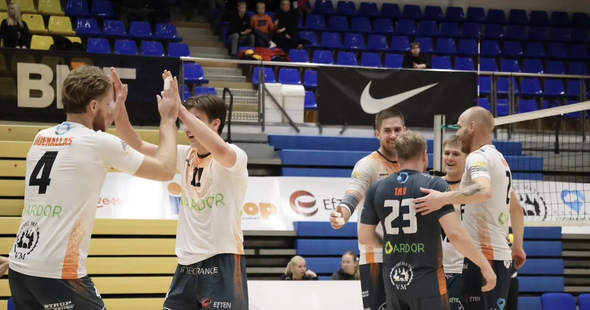 Rakvere volleklubi lõpetas esimese ringi positiivsetes toonides