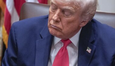 Valitsuse koosolekul taas tukkuma jäänud Trump võimendab kõlakaid põdurast tervisest