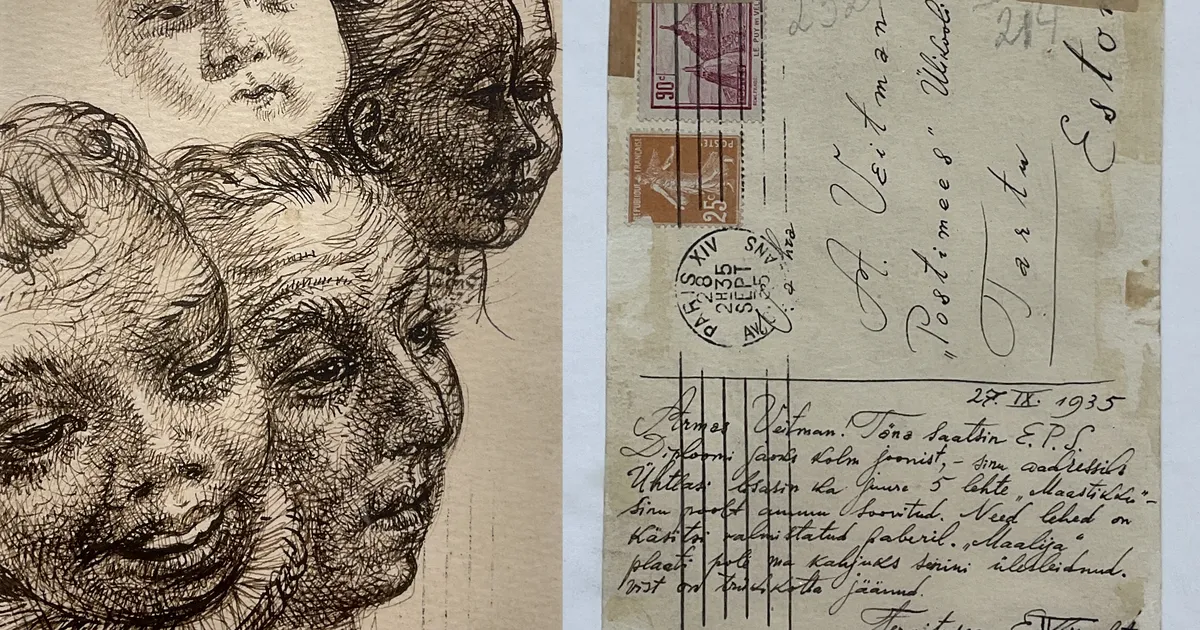 Oksjonile tuleb Eduard Wiiralti Postimehele saadetud postkaart