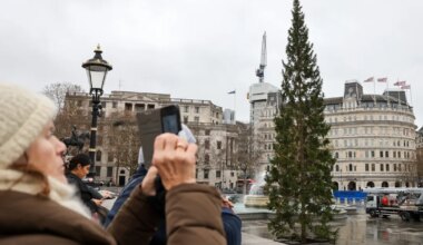 Britid nurisevad Norrast Londoni südamesse toodud jõulukuuse üle: sellest näeb ju läbi!