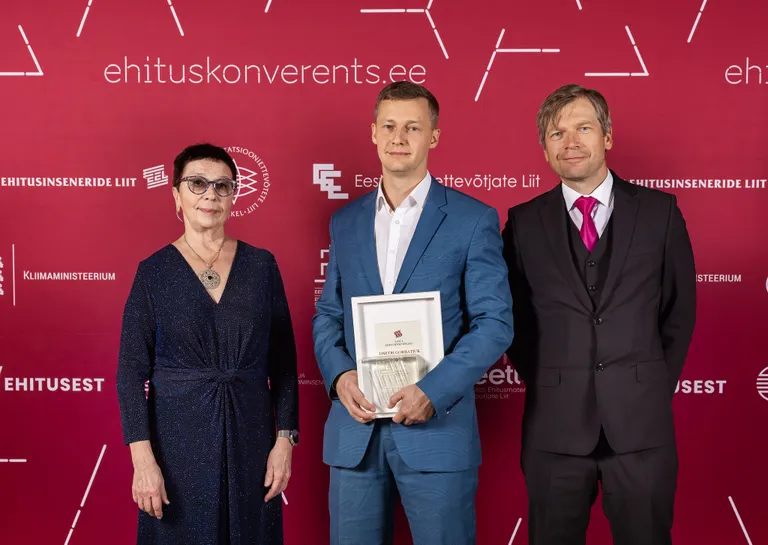 Aasta ehitusinseneri tiitli pälvis Stricto Projecti peainsener Dmitri Gorbatjuk.