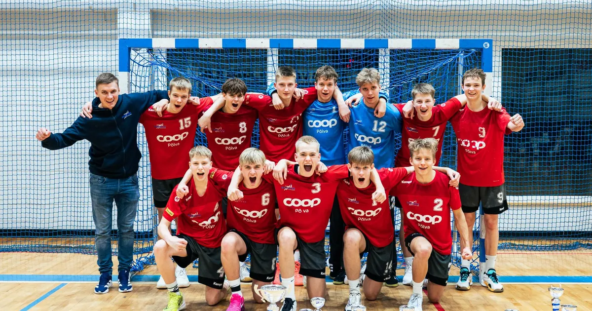Noored Põlva käsipallurid võitsid karika